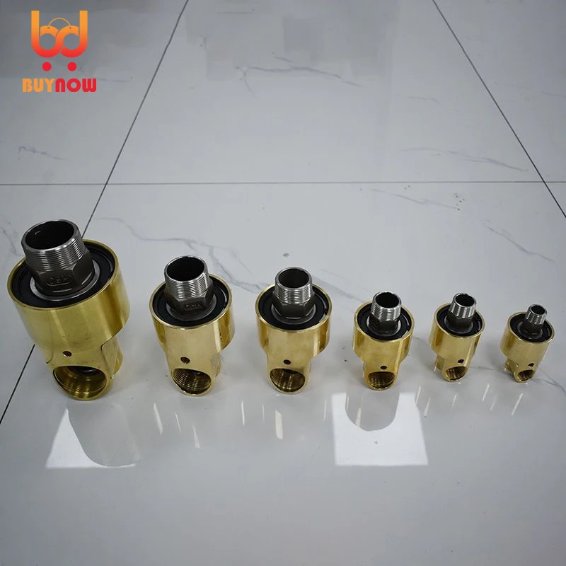 HD32 DN32 1,2-дюймовое вращающееся соединение, вращающееся соединение на 360°, поворотное соединение для воды, воздуха, масла, спрей, универсальный соединитель, латунное соединение для вращения