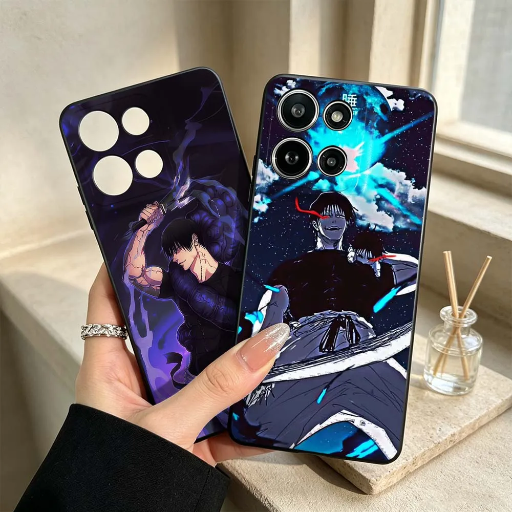 Anime Toji Fushiguro For Motorola Edge 60 50 70 G23 G15 G14 G13 G06 G04 E22 E15 E14 G Power Stylus 5G  Phone Case Cover