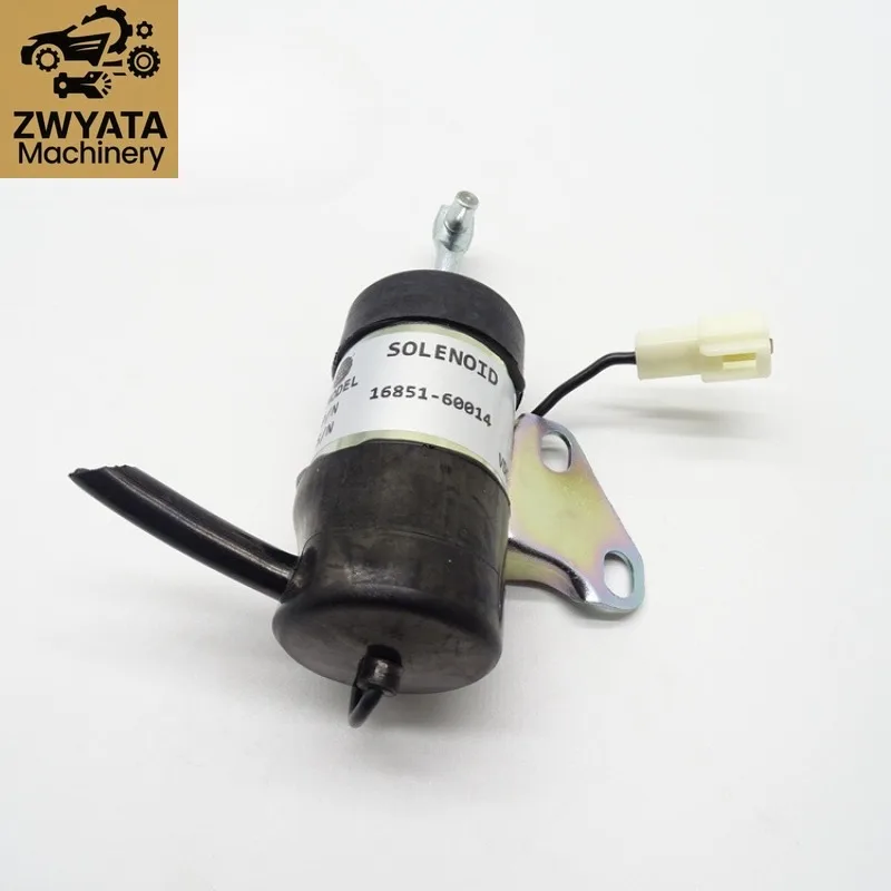 12 فولت الوقود اغلاق الملف اللولبي 1685160014 16851-60014 لجزء جرار كوبوتا Z402 D902 16851-60011 16851-60012 16851-60013 #2