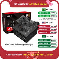 Aigo AT Power Supply  550W 650W 750W PC 120mm Fan 100-240V Full Voltage Design 80Plus ATX Desktop Diy Gamer Computer Fonte Psu