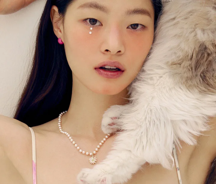 Necklace Fashion Simple Light Luxury Flower Pendant For Women Collares Para Mujer Collar Necklaces Collares Jewelry Collier