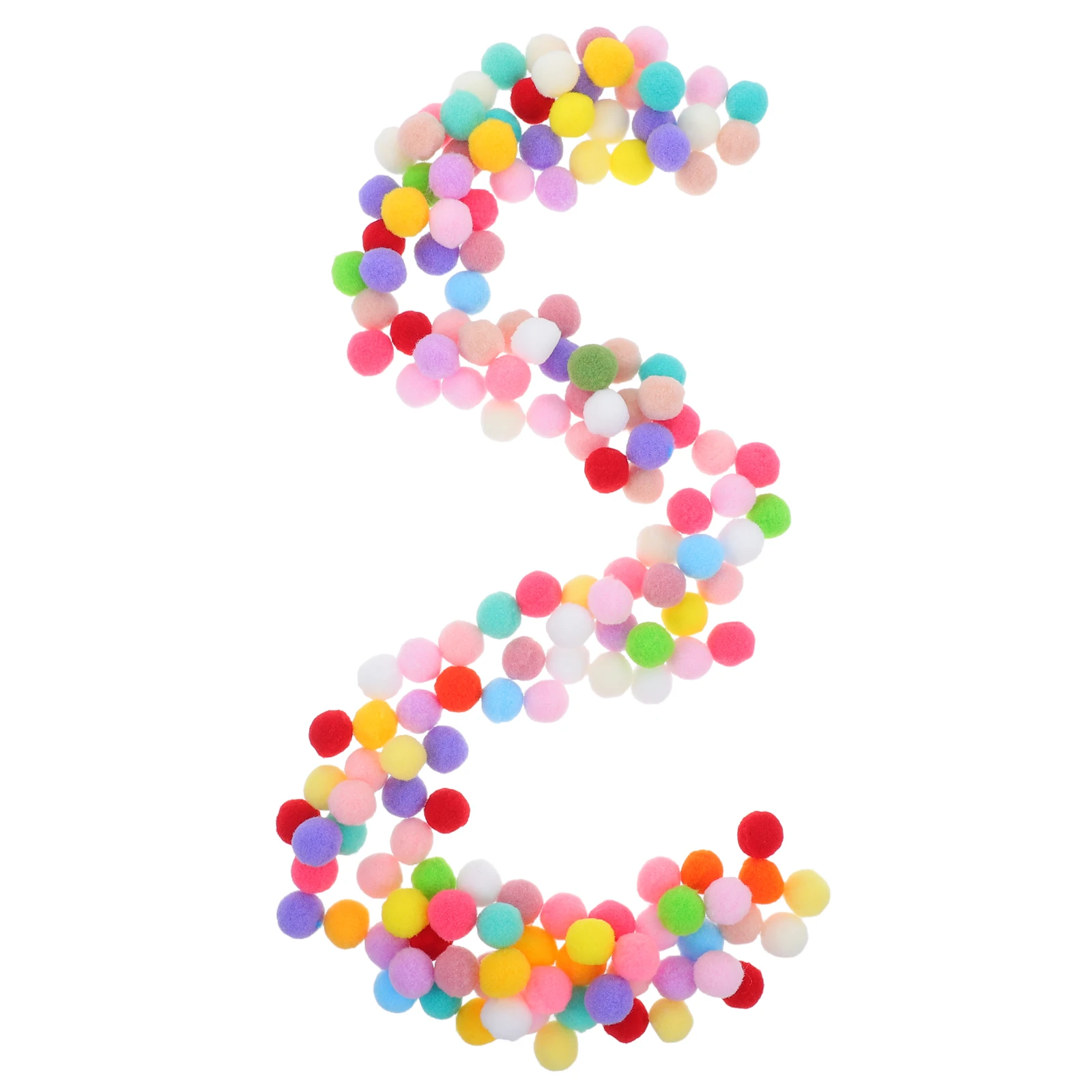 

1000Pcs Colorful Elastic Polyester Balls Creative DIY Material Craft Making Keychain Phone Accessories Colorful Ball