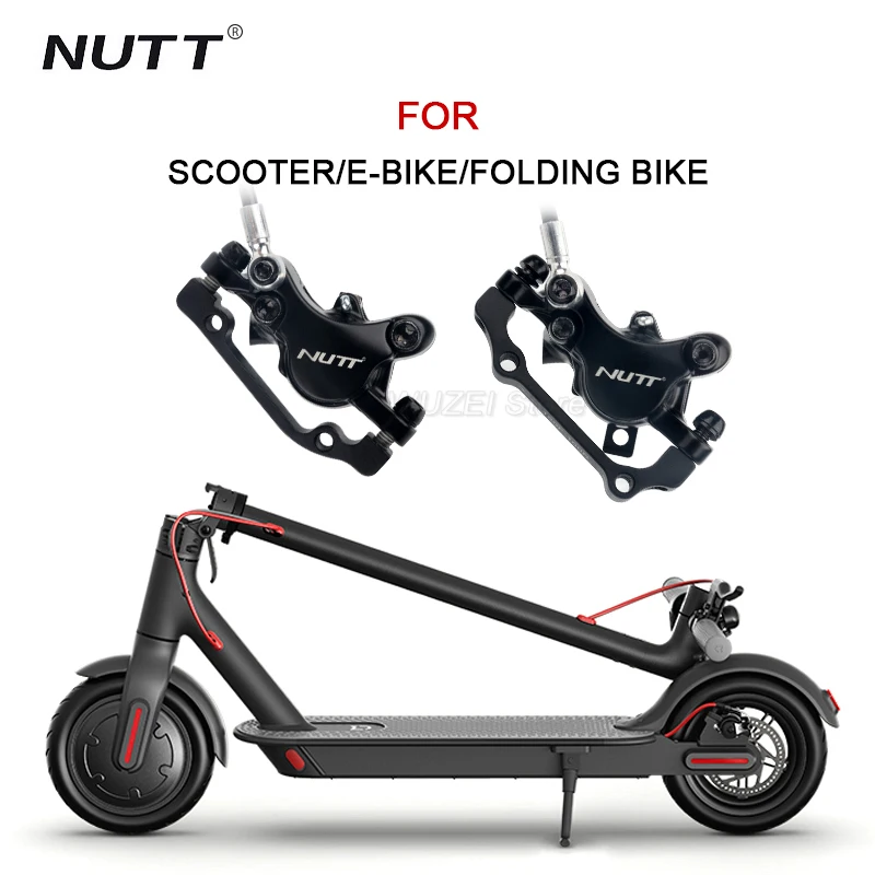 NUTT A5-D Electric MTB Bike Scooter Hydraulic Brake 140 160 180mm for Mini Kugoo G Booster ES3 Dualtron Ultra Speedway Zero X10