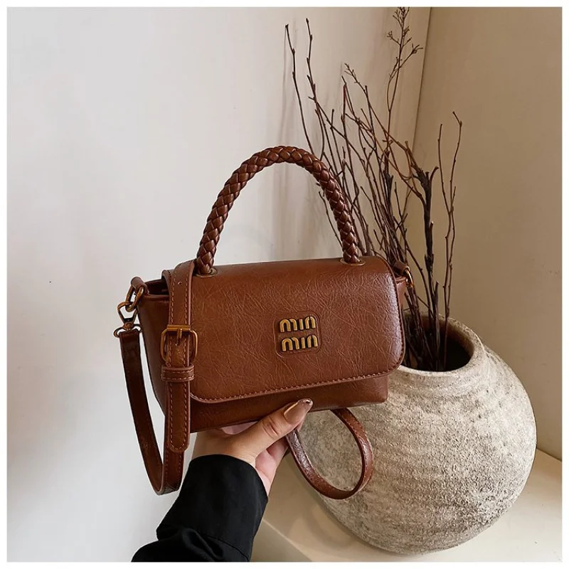 

Elegant Women's Crossbody-Bag Crafted From Garden-Printed Leather Boasting Paris Vintage Spacious Soft Daily Refined Style​