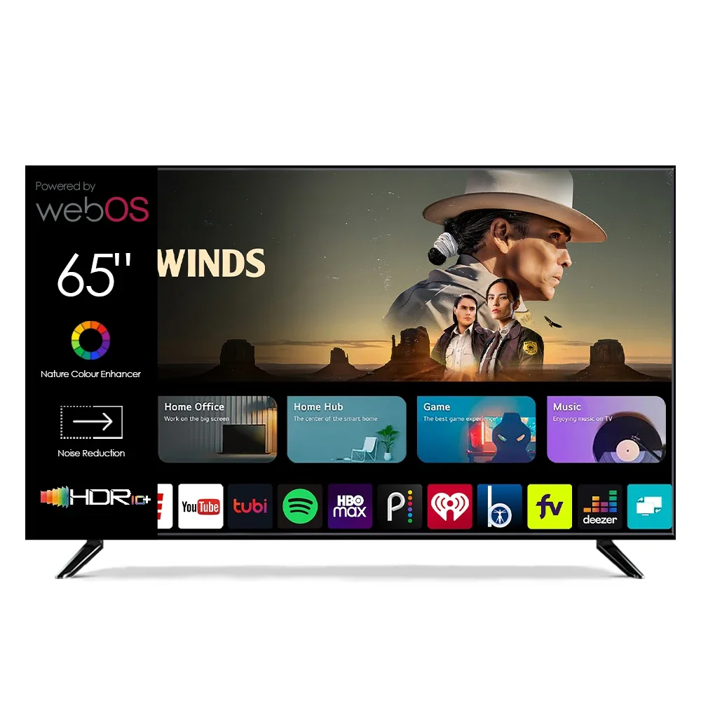 

Flat Screen Tv 65" Ultra HD 4K LED TV Television 75 Inch Smart Tv