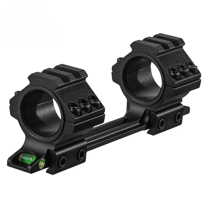 Precision 11mm Dovetail 25.4/30mm Scope Rings Anti-Cant Level Low Profile One-Piece Mount