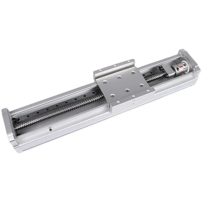 Sliding Table Module Fully Enclosed Linear Slide Guide Ball Screw Cross Sliding Table Linear Guide Rail Electric Dustproof