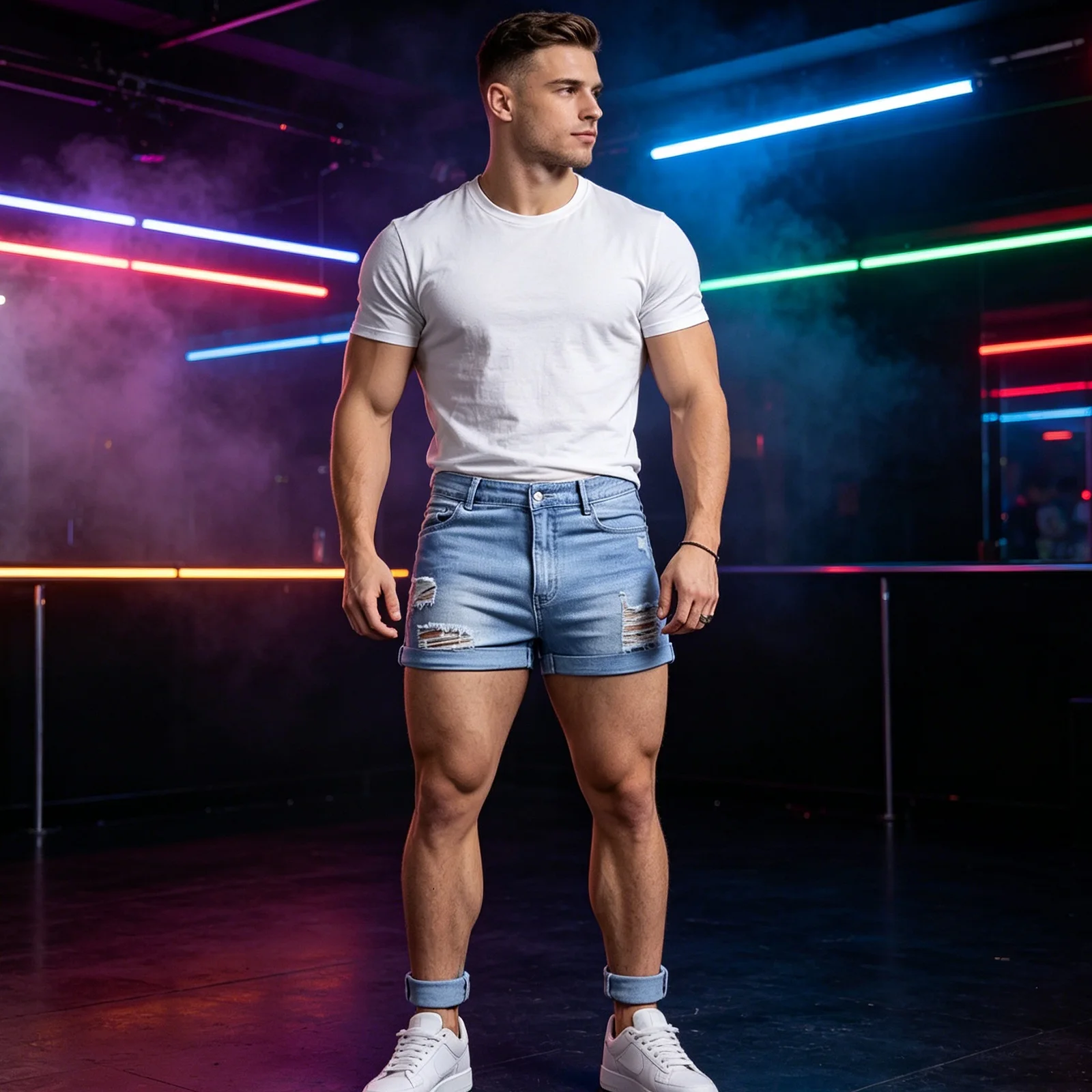 Shorts in denim strappati da u - Skinny Jeans Ripped recensione e prezzo