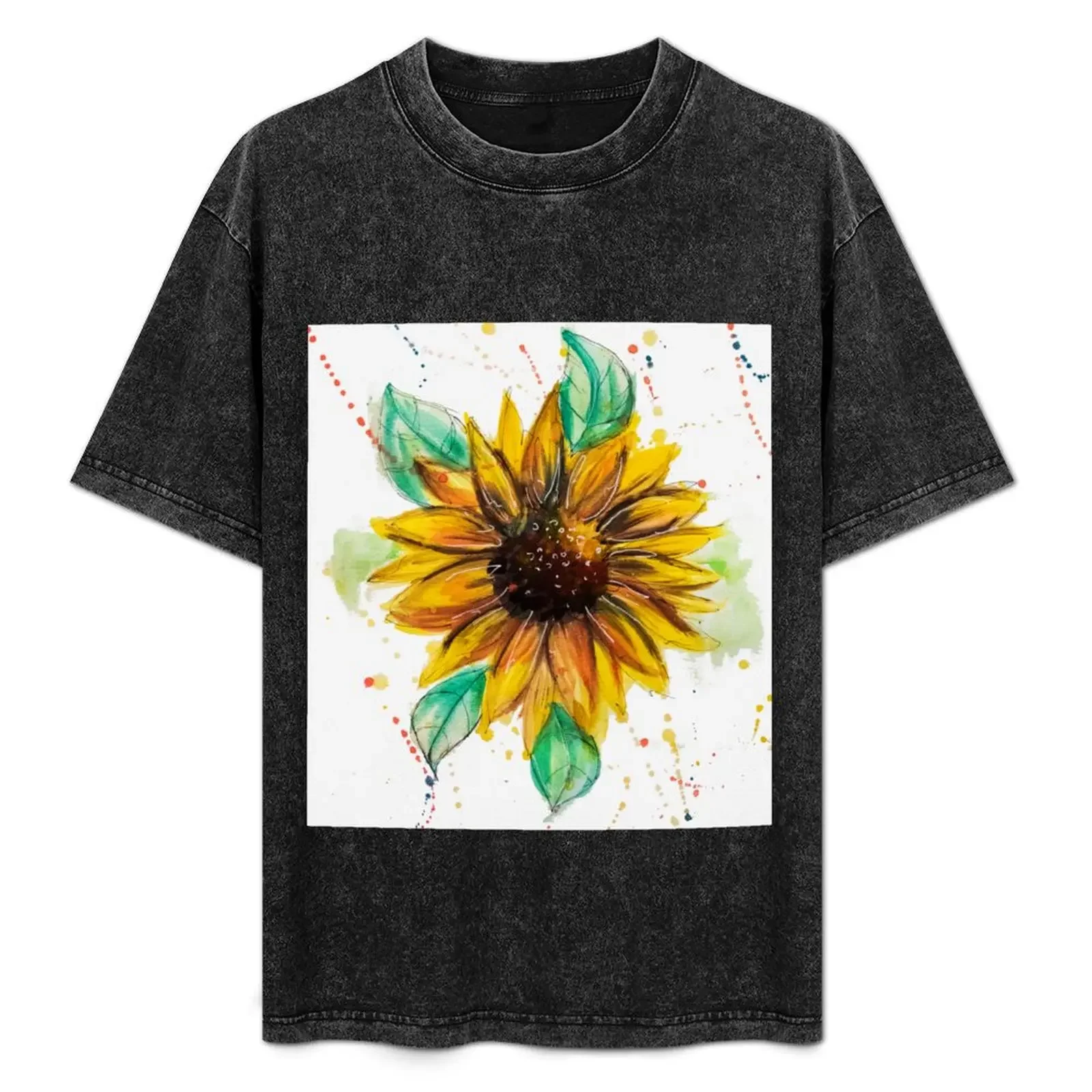 

Sunflower T-Shirt Dry Fit Athletic Short Sleeve Shirt
