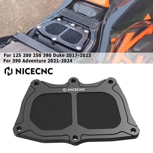 Imagen 1 del producto Para KTM 390 Adventure 2021-2024 125 200 250 390 Duke 2017-2023 cubierta de caja de filtro de aire para Husqvarna Svartpilen Vitpilen 401 21-23