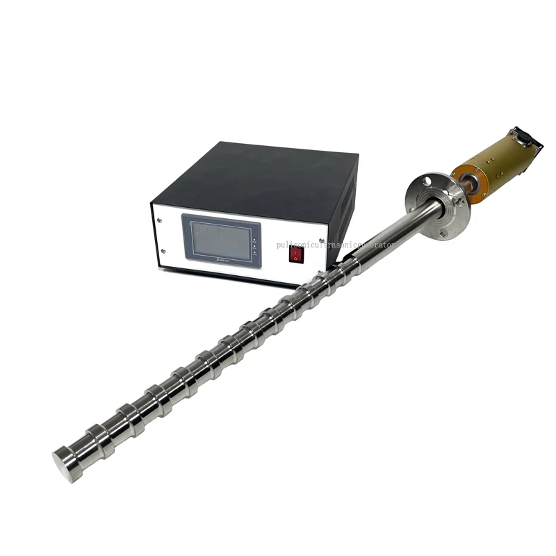 20khz 3000Watt  Emulsification Machine Titanium Alloy Transducer Probe Ultrasonic Reactor Manufacturer