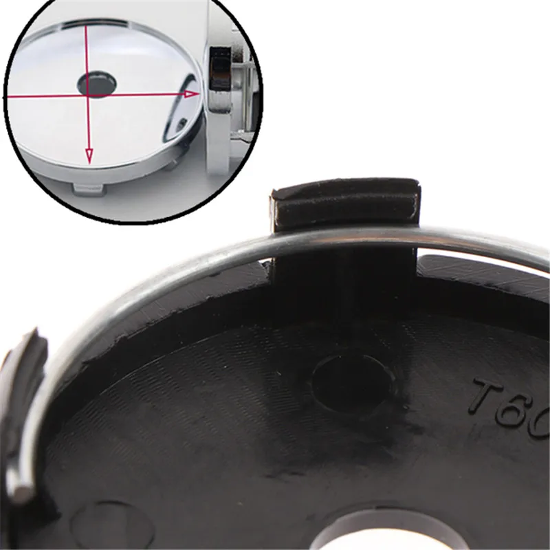 4PCS 60Mm Fit Black…