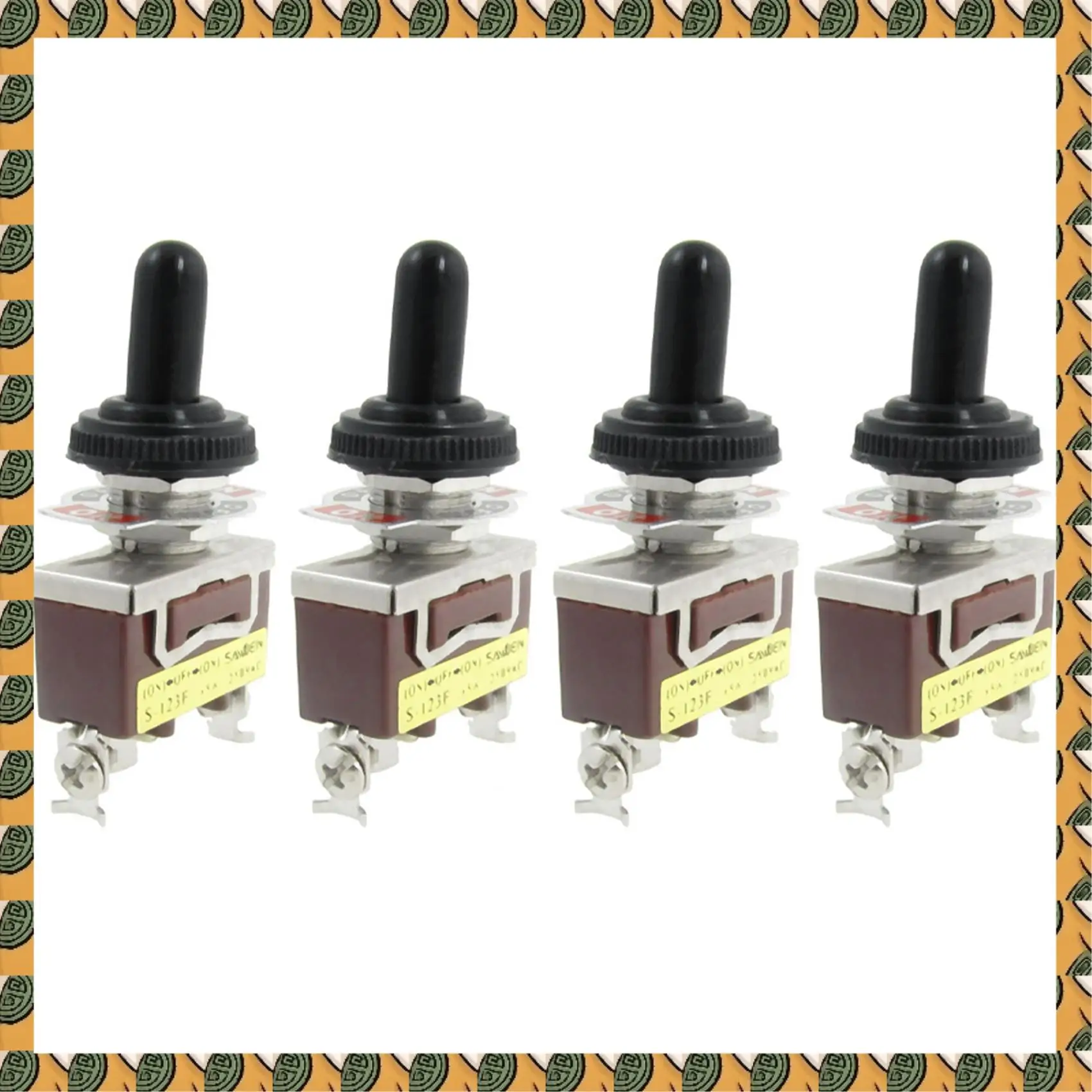 

A77I 4X AC 250V 15A Мгновенный тумблер SPDT с водонепроницаемым чехлом