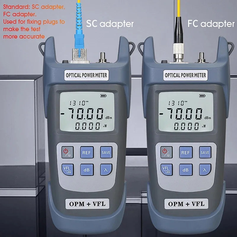 Imagem -04 - Aua-medidor Ótico do Poder com Localizador Visual da Falha Tudo em um Verificador da Fibra 5km 10km 20km 30km Vfl mw 10 mw 20 mw 30mw