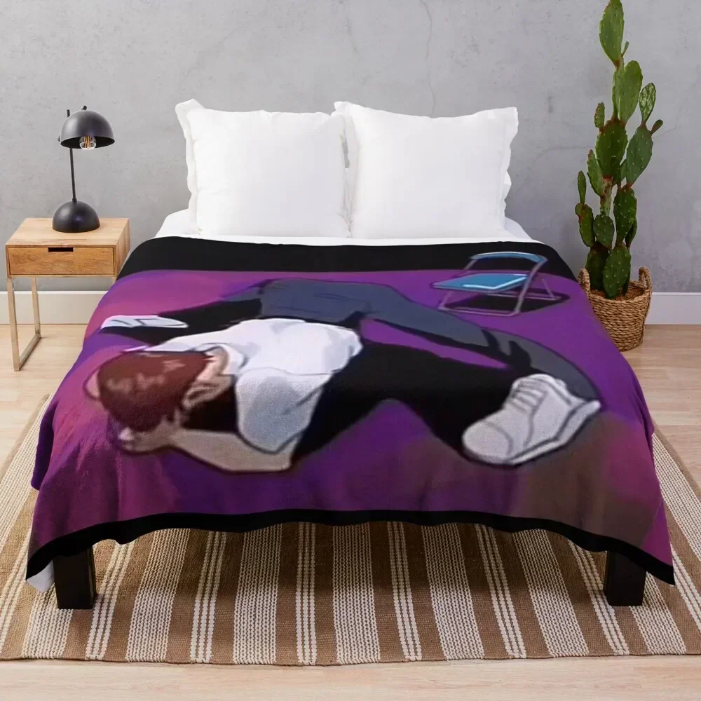 Someone Help Shinji Throw Blanket Luxury Brand Thins Nap Camping Blankets