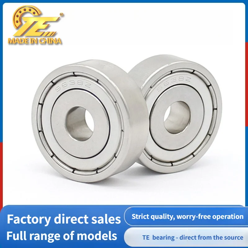 Directly from the manufacturer 304 stainless steel S638ZZ-8 * 28.6 * 9mm single row deep groove ball non-standard bearing