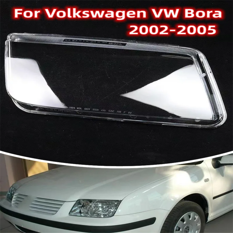 

Headlamp Shell Lampshade Headlights Lamp Shade Lens Front Headlight Glass Cover For Volkswagen VW Bora 1999 2000 2001 2002~2005