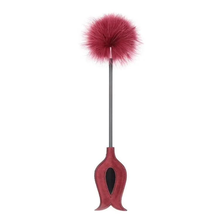 red leather Riding Crops & Spurs Lightweight Horse whip