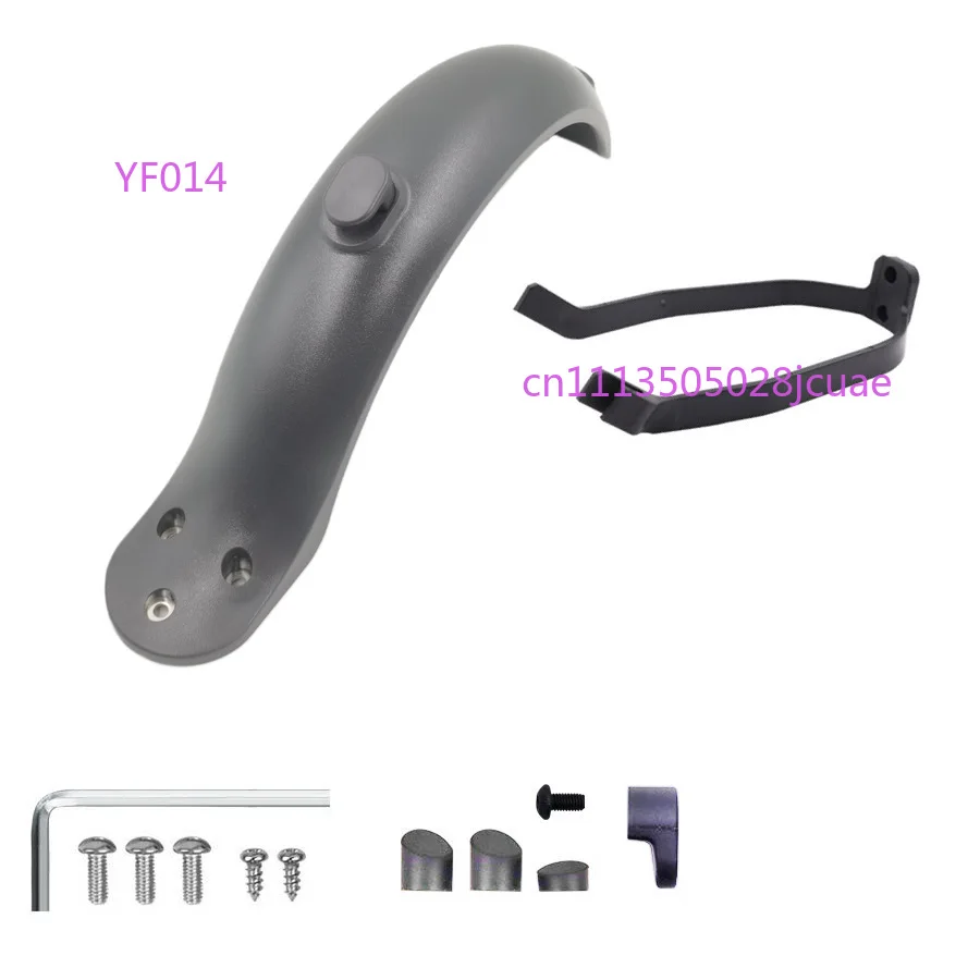 Electric Scooter Rear  Set with Bracket Universal Mudguard Replacement Accessories