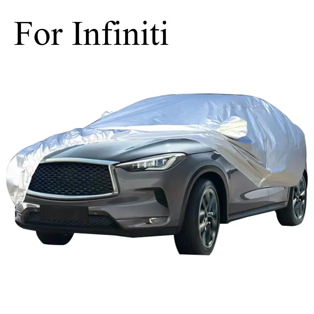 Car Cover Water-Proof Dust-Proof Sun Resistant Protection For Infiniti Q50 Q70 ESQ QX50 QX60 QX70 QX80 Q60 Q60S Oxford/Nylon