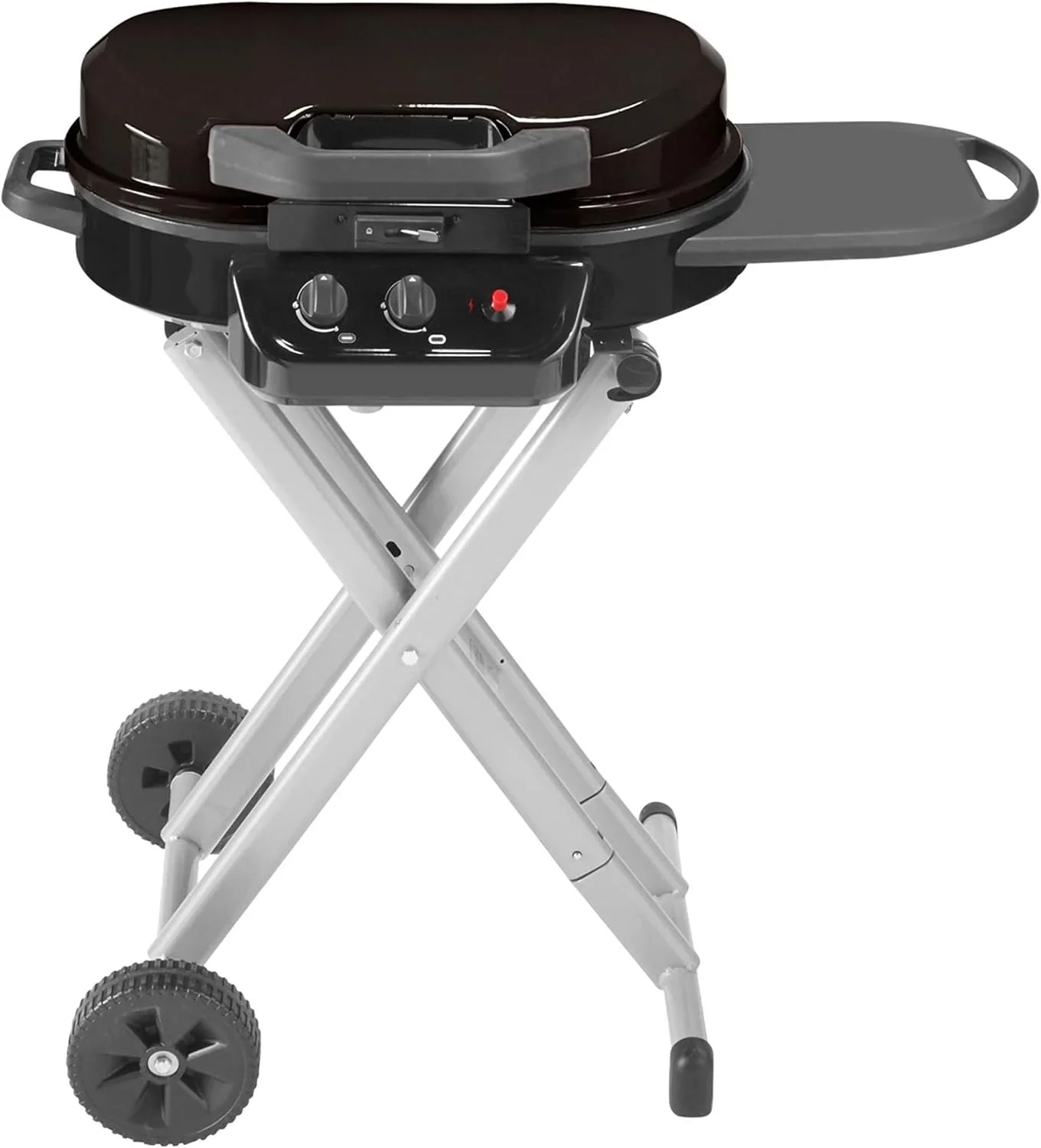 

225 Portable Stand-Up Propane Grill, Gas Grill with Push-Button Starter