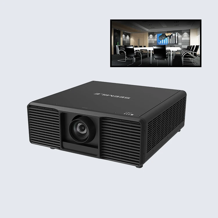 SEEMILE Digital Experience Projector 15000 Lumens Supports Electric Lens Shift Dlp Laser Projector in education