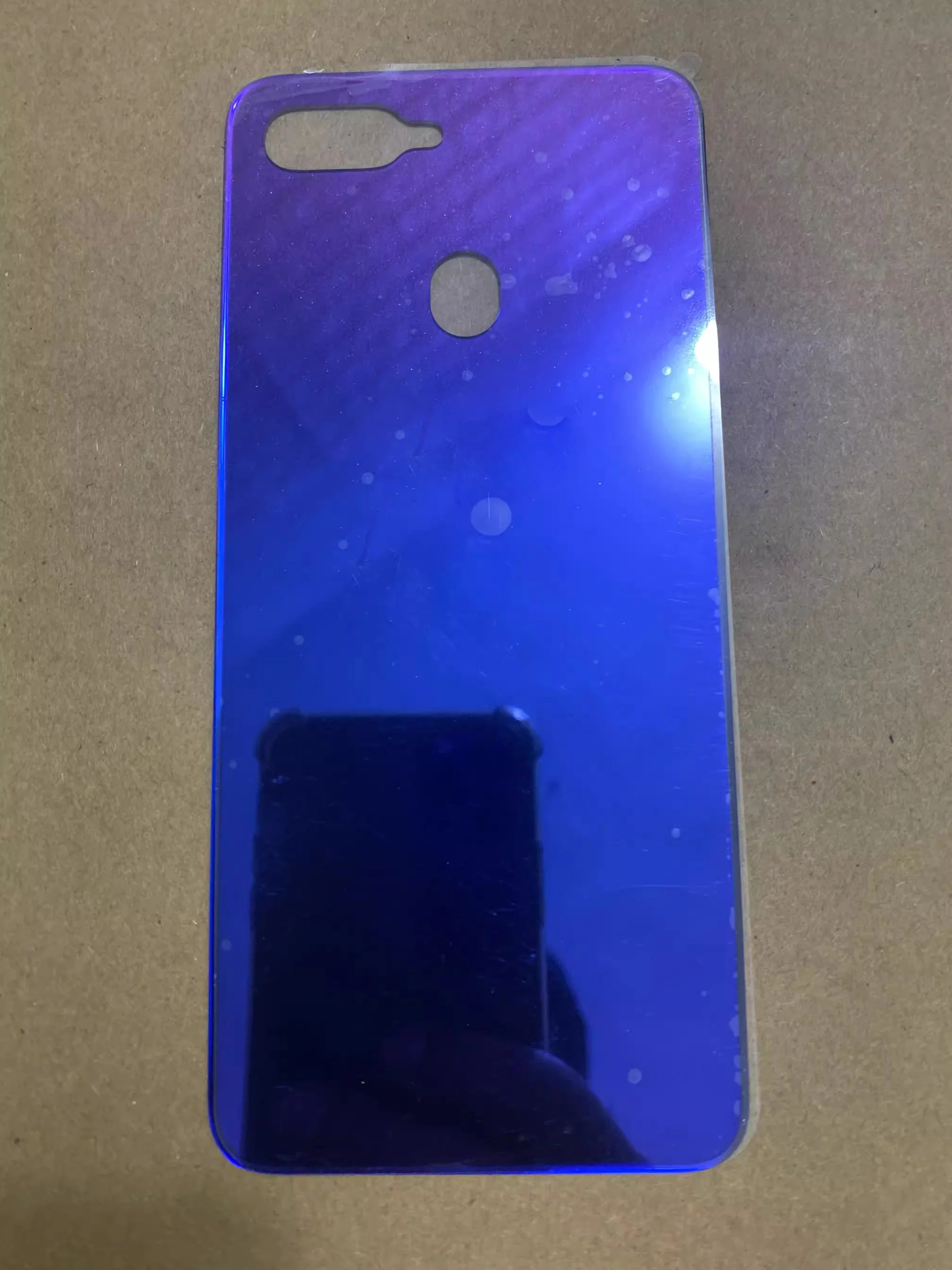 Marco de placa frontal LCD, bisel medio para Oppo F9, F9 Pro, A7X, cubierta de batería, carcasa de puerta trasera, Marco medio, botón de llave lateral