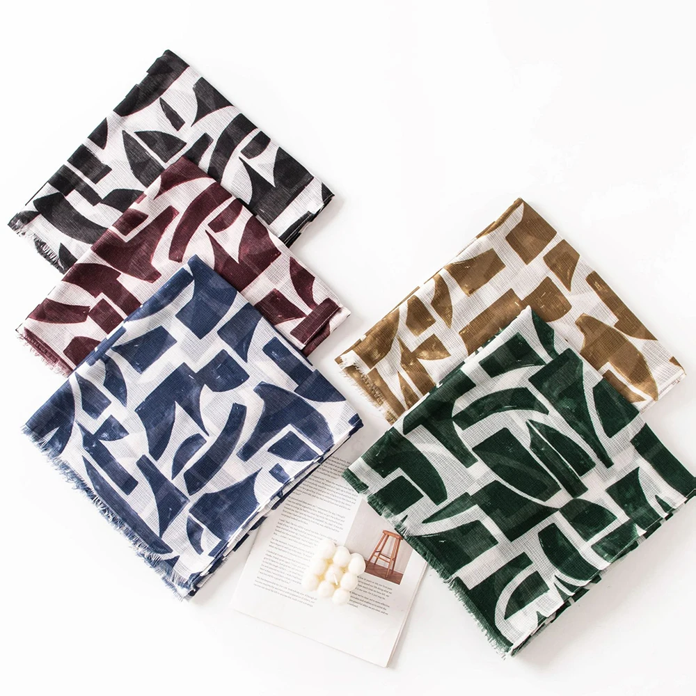 2025年新作-大きめストーンレオパード柄-バリシフォン-スカーフ-ショール-ビーチタオル-軽量スタイル