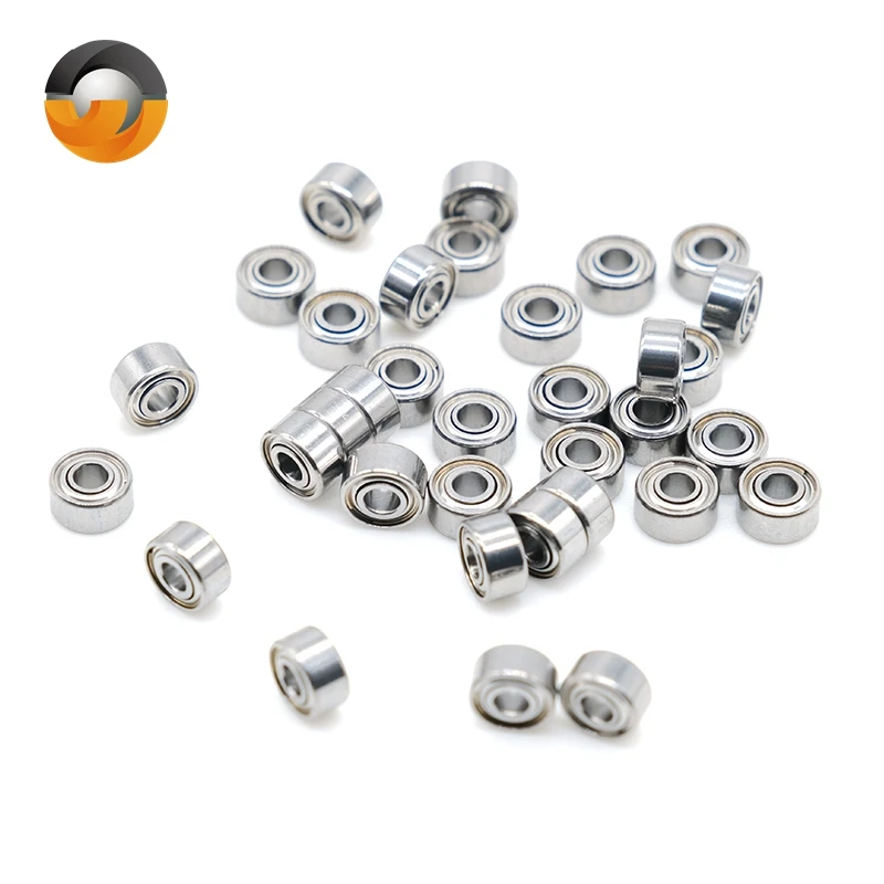10Pcs/set ABEC-9 681XZZ Micro Bearing 1.5x4x2mm Ultra High Precision Chrome Steel ZZ Dustproof Small Bearing