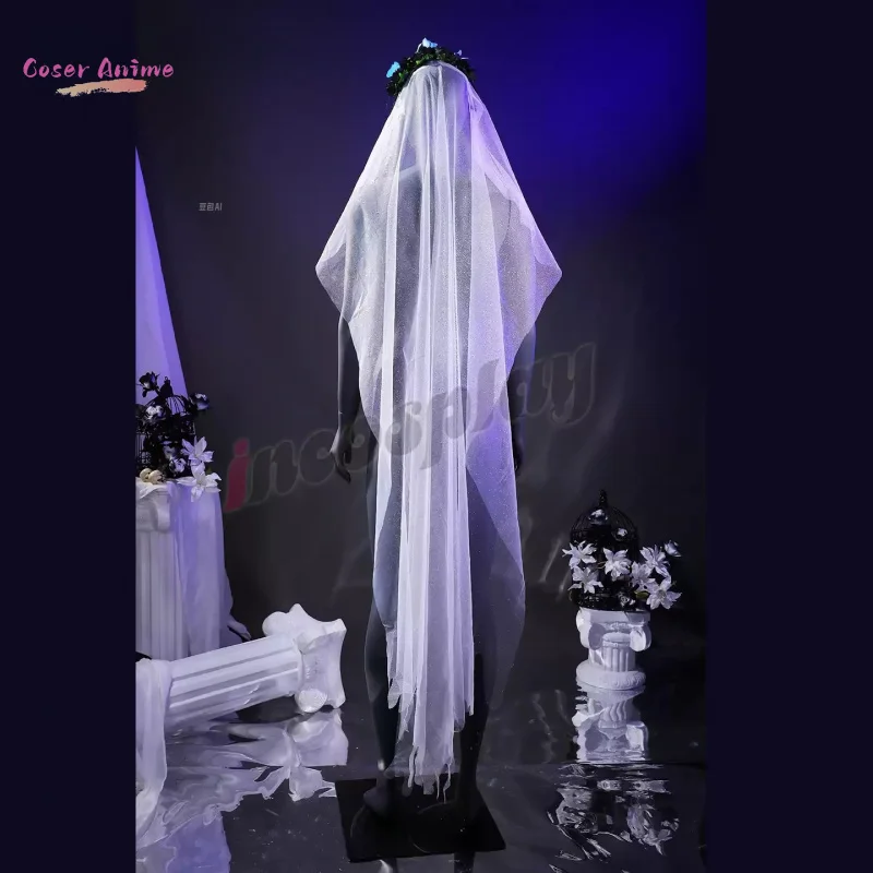 أزياء تيم بيرتون جثة العروس فيكتوريا إيفيرجلوت التأثيرية أزياء الهالوين كرنفال حفلة عيد الميلاد ملابس لعب الأدوار