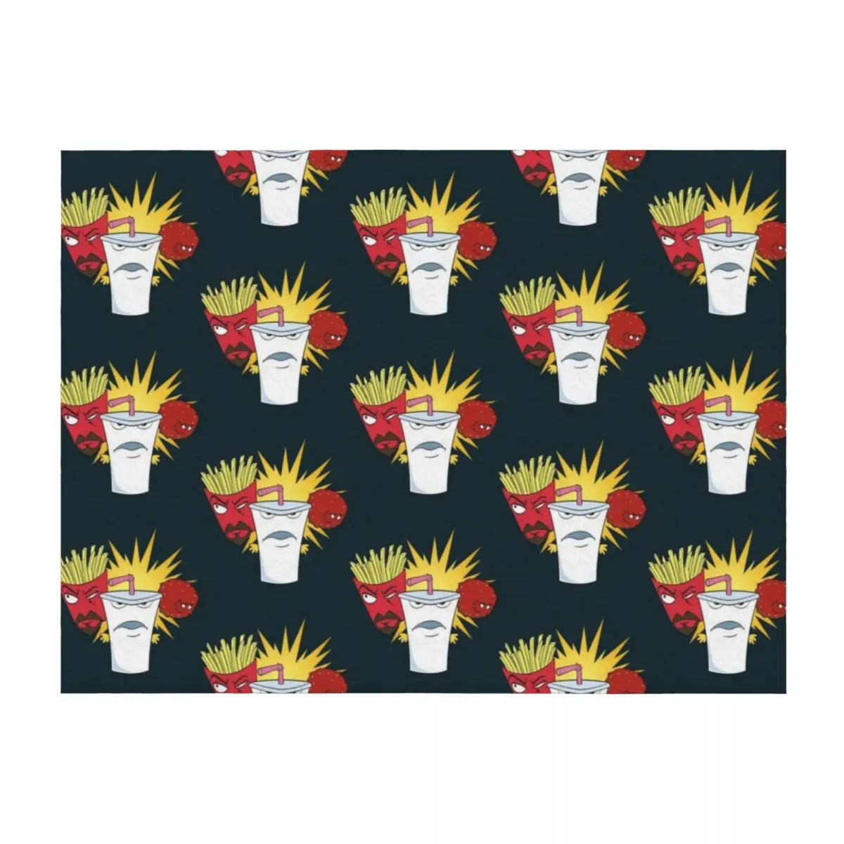 

Aqua Teen Hunger Force Throw Blanket manga heavy to sleep Blankets For Sofas Blankets