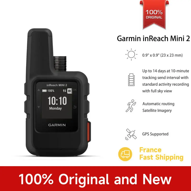 Garmin inReach Mini 2, lichtgewicht en compacte satellietcommunicator voor wandelenComunicador por satelliet Ligero en Compacto