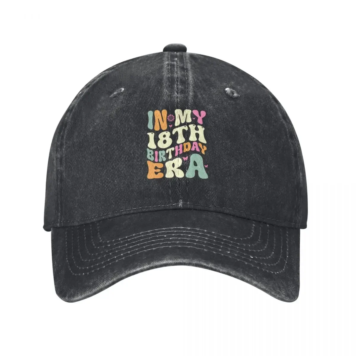 In my 18th Birthday Era 18 Years old Birthday Baseball Cap Designer Hat hard hat Trucker Cap Sun Hats For Women Men's