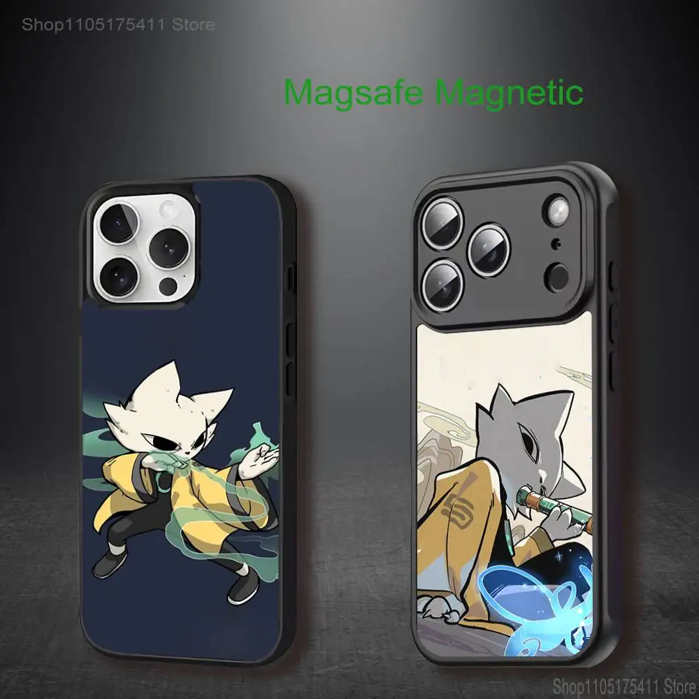 

N-Nine S-Sols Game Phone Case For iPhone 17,16,15,14,13,12,11,Pro,Max,Plus,Mini,SE4,E Magnetic Magsafe Wireless Charging