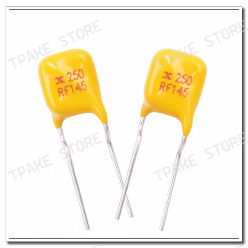 50PCS TRF250-145 RF145 250V 0.145A 145MA PPTC Resettable Fuse Thermistor