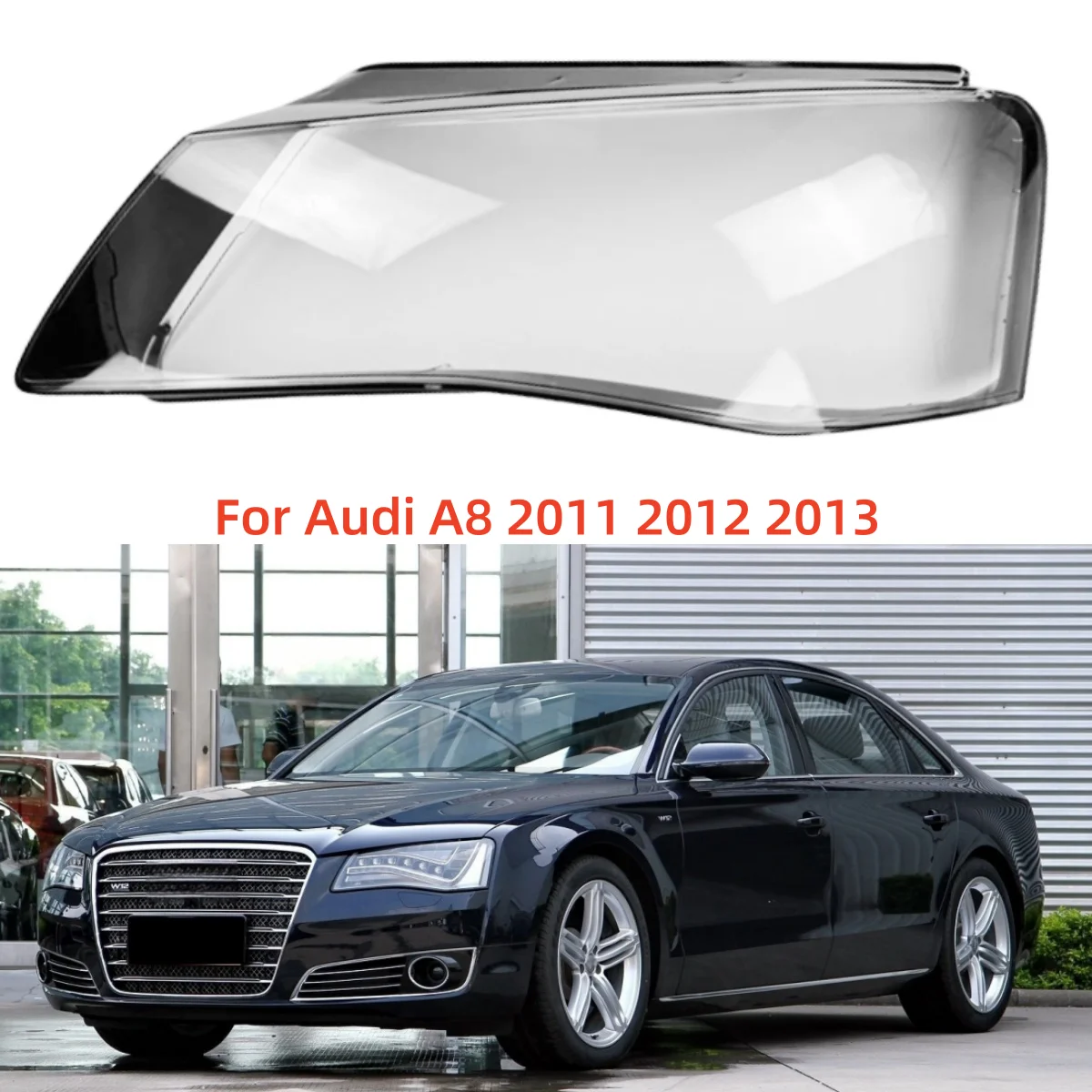 

Для Audi A8 2011 2012 2013, автомобильные аксессуары, линзы, корпус, хорошая прозрачность и светопередача.