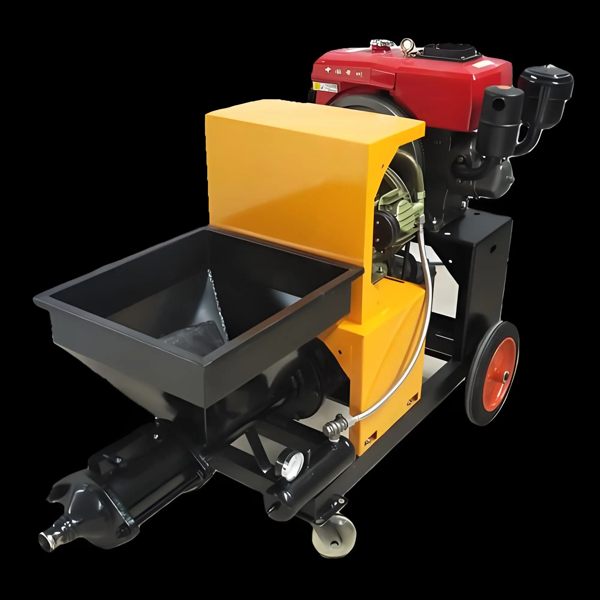 511 Factory supplies cement mortar spraying machines, 311 or 511 electric/diesel mortar spraying machines.