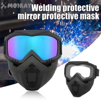 Welding Helmet Welder Mask Chameleon Large View True Color Solar Power Auto Darkening Welding Large for Arc Weld Grind Cut