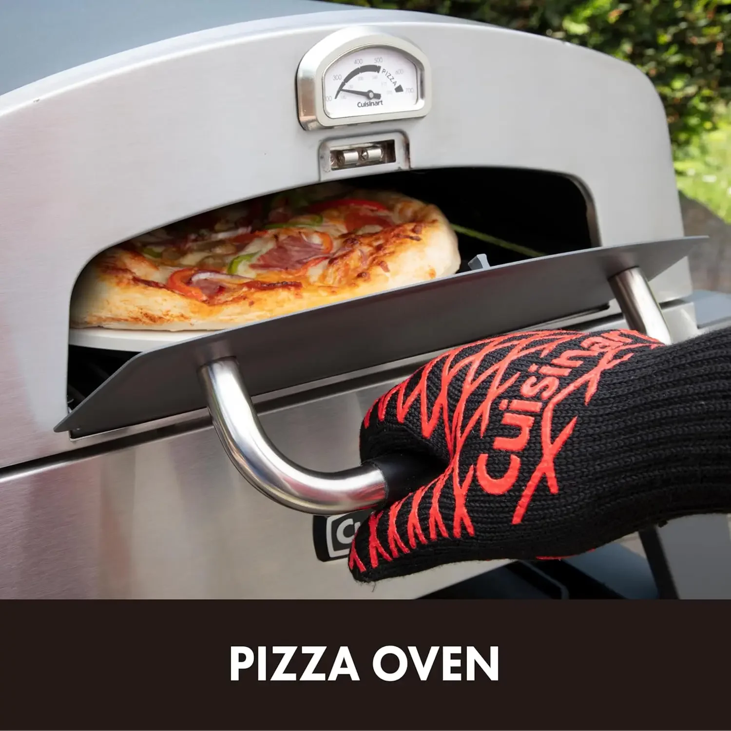 3-in-1 Pizza Oven Plus, Griddle, and Grill