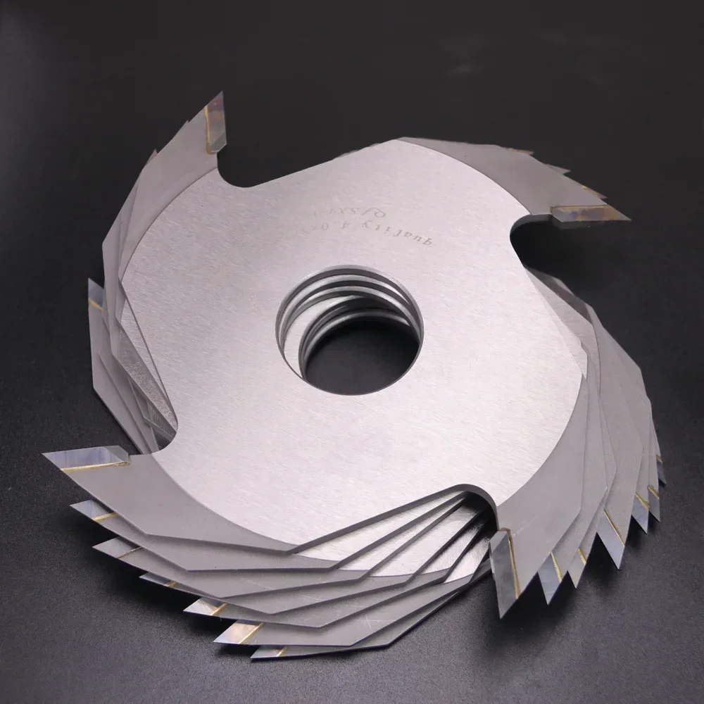 

160mm Stackable Carbide TCT Finger joint Shaper Cutter Head for wood Spindle mouder Finger jointer machine 4T