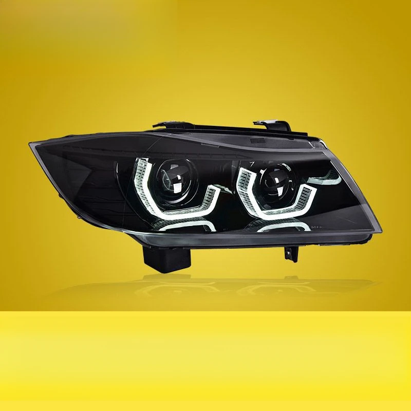 Suitable for BMW 3 Series E90 Assembly 05-12 Model Modified New Daytime Running Light Laser LED Lens Headlight
