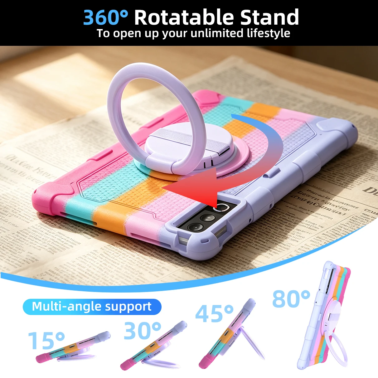 360 Rotatable Handle Grip Case For Lenovo Legion Y900 13 2026 13.0