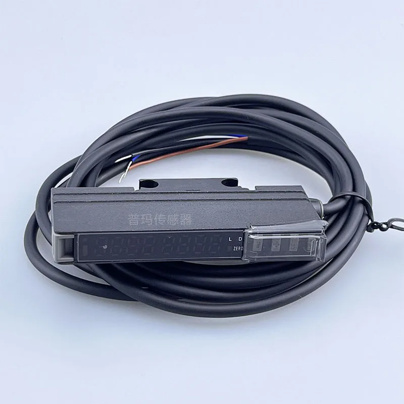 Fiber Optic Sensor Amplifier High Precision 12-24V NPN PNP NA11 FX551 Digital Display Optical Photoelectric Switch GF1-501