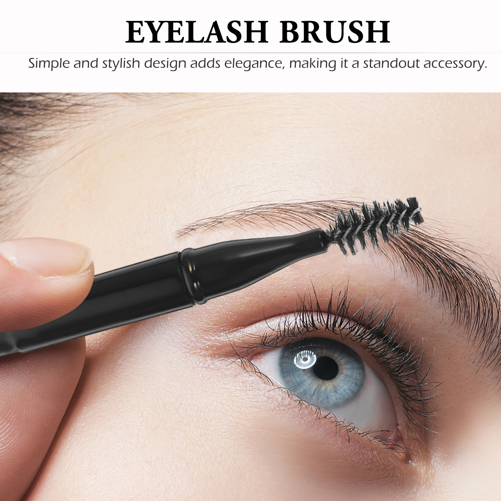

3Pcs Eyebrow Brush Mini Short Handle Soft Bristles Multi Function Eyelash Lash Comb Portable Makeup Tool Eyelash Brush