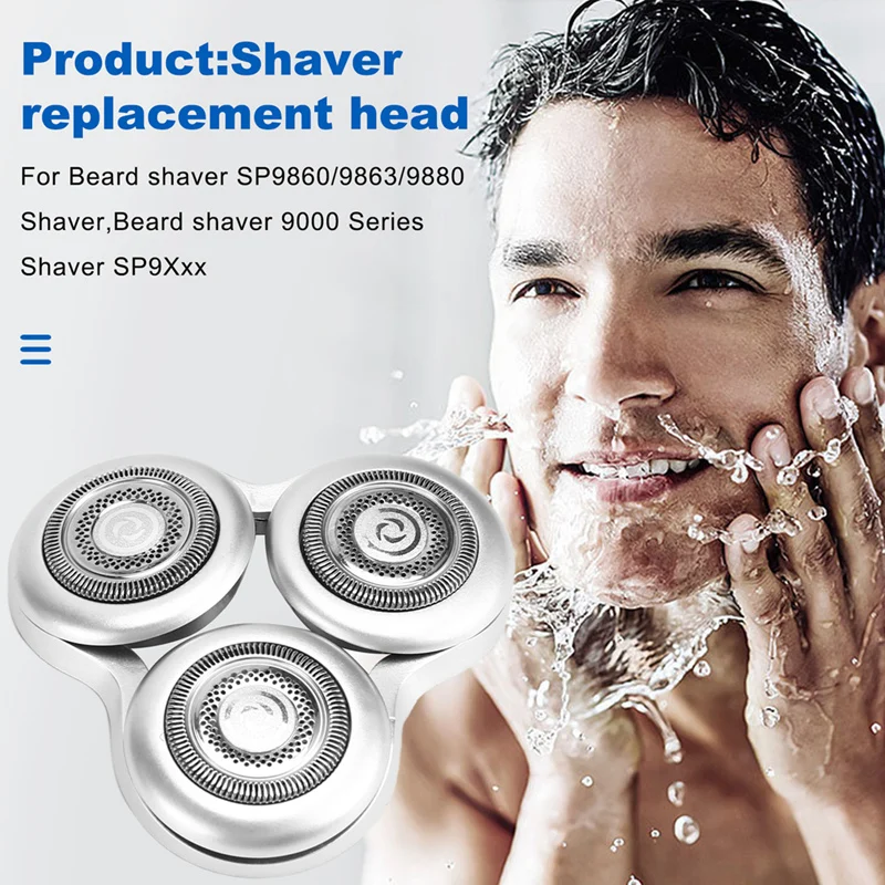 SH98 Replacement Shaver Head For  Norelco SP9860 9863 9880 Shaver Prestige 9000 Series Shaver Sp9xxx