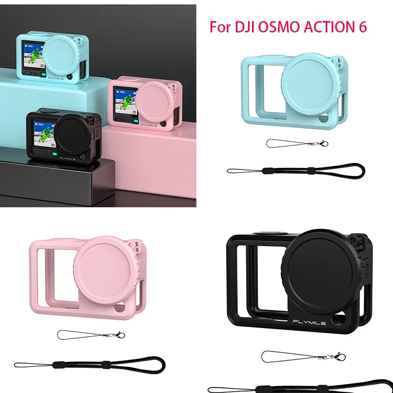

For DJI OSMO ACTION 6 Camera Protective Case Shockproof and Drop-Resistant Protective Accessory