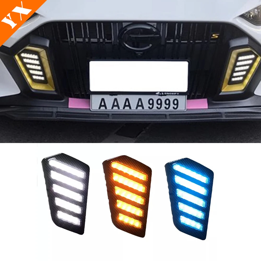 For Trumpchi GAC Empow Accessories 2022-2024 Replacement Car Front Fog Lamp LED Light Daytime Running Light Decoration Protector