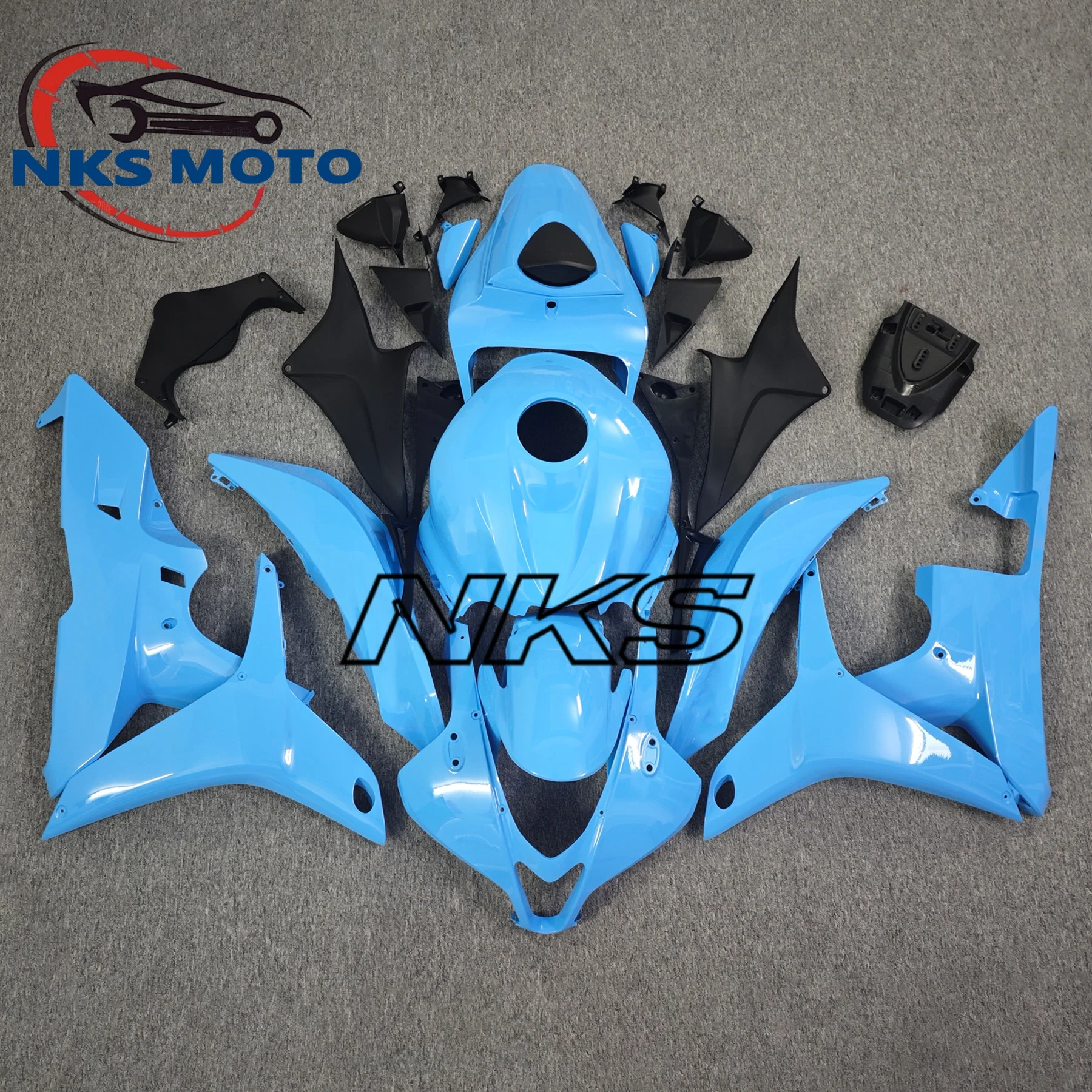 For Honda CBR600RR CBR 600RR cbr 600rr F5 2007 2008 Motorcycle Unpainted Fairing ABS Injection Body Decoration Kit