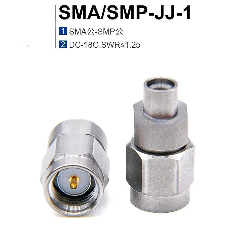 High Frequency Adapter SMA/SMP-JJ-1 Stainless Steel To Male GPO18G