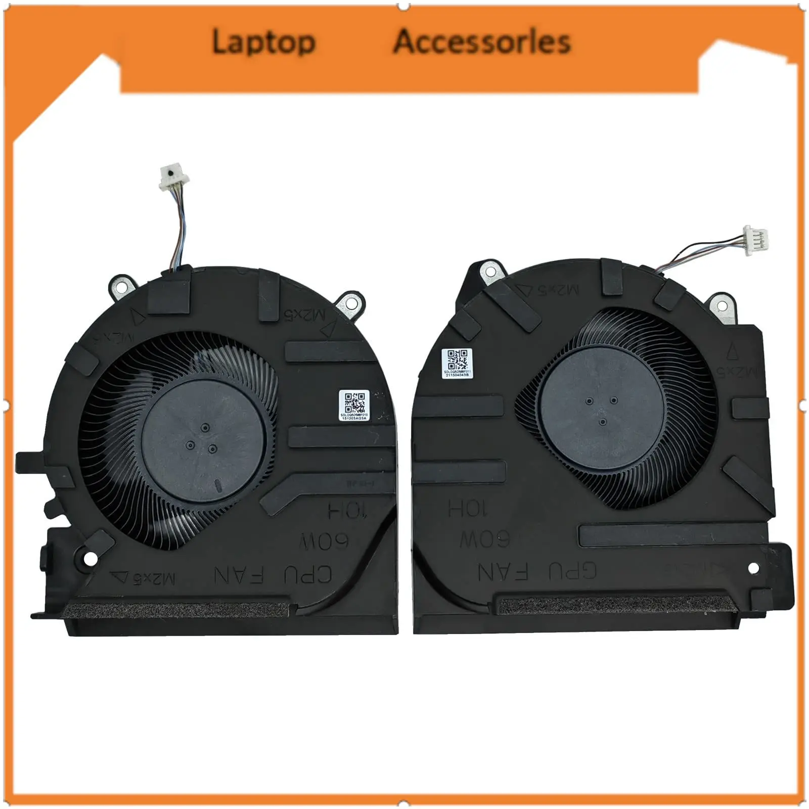 HJ  CPU Cooling Fan for HP VICTUS 16-E 16-D 16-e0011ns EG75070S1-C700-S9A EG75070S1-C710-S9A DC5V 3.00W M75720-001 M75722-001